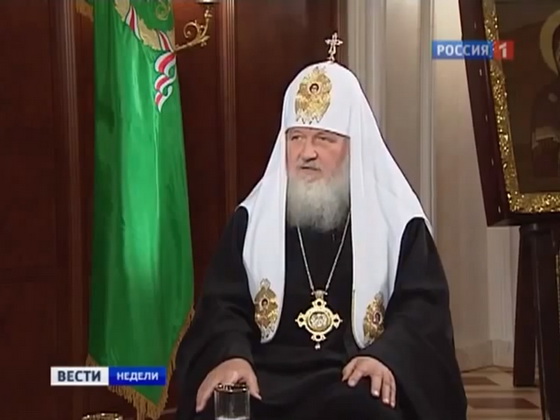 Интервью Предстоятеля Русской Православной Церкви телеканалу «Россия»