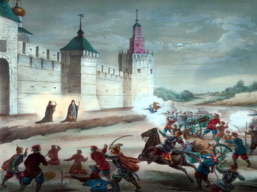 25 января - день освобождения Троице-Сергиева монастыря после продолжительной осады 1608-1610 гг.